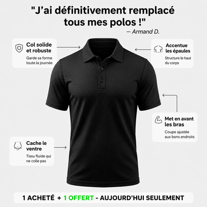 ROVYIXO™ — Polo Confort Fit pour homme