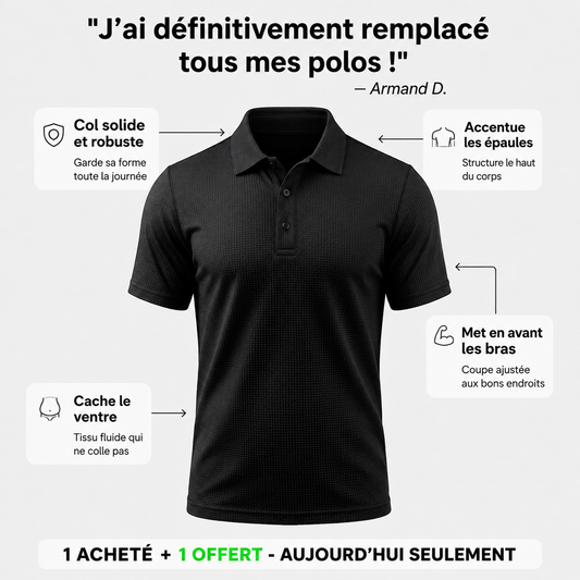 ROVYIXO™ — Men's Comfort Fit Polo Shirt