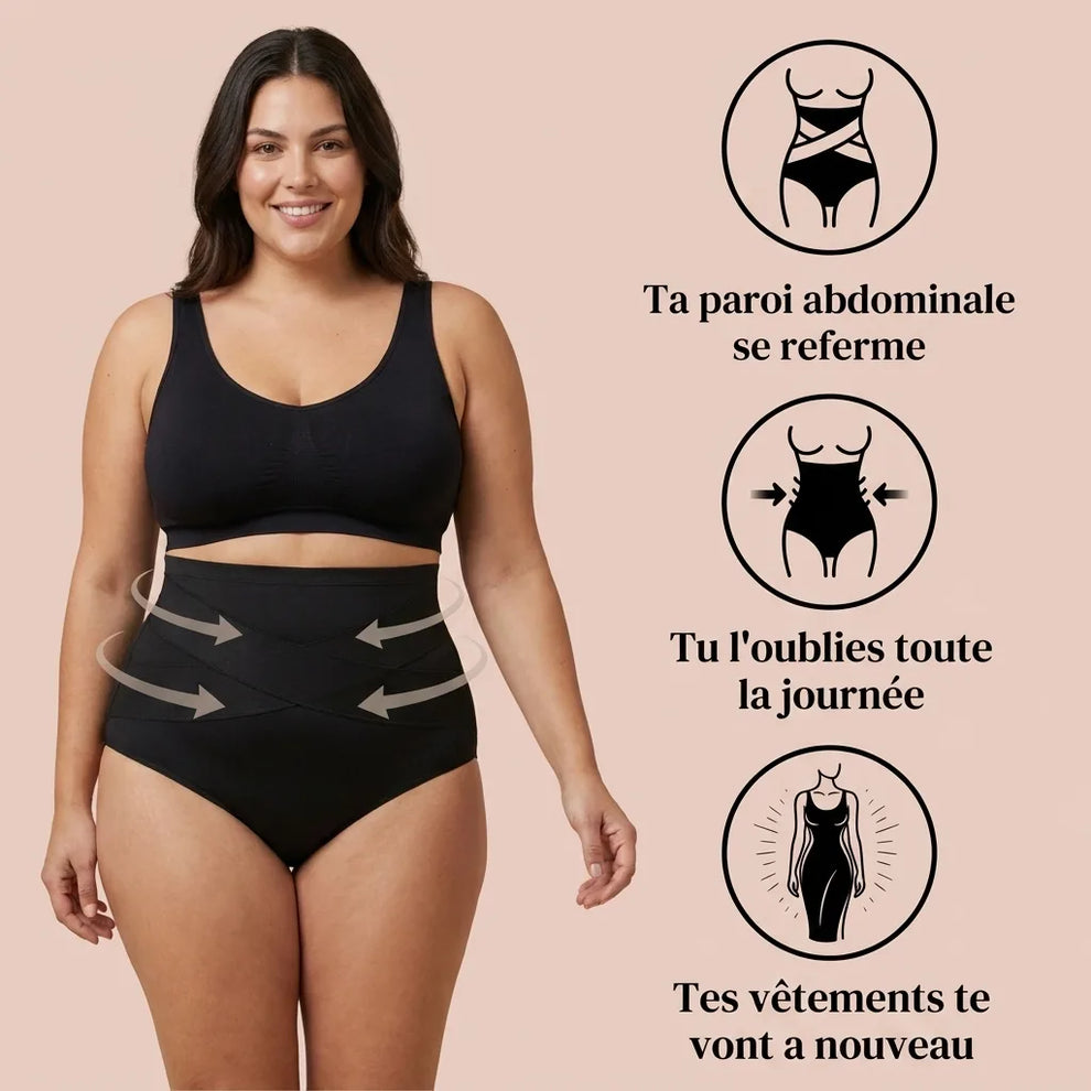 Culotte Gainante Post-Grossesse — Maintien 360°